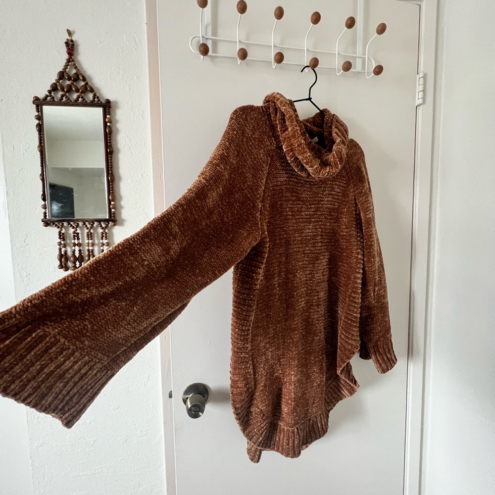 Anthropologie Moth Belinda Chenille Sweater